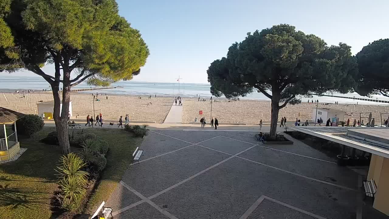 Grado Webcam – Strandzugang am Lido di Grado