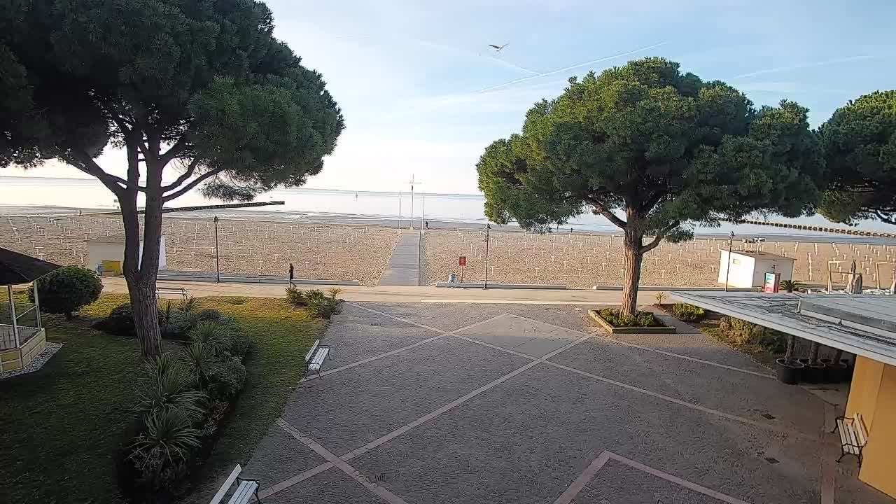 Webcam de Grado – Entrada de la playa (Lido di Grado)