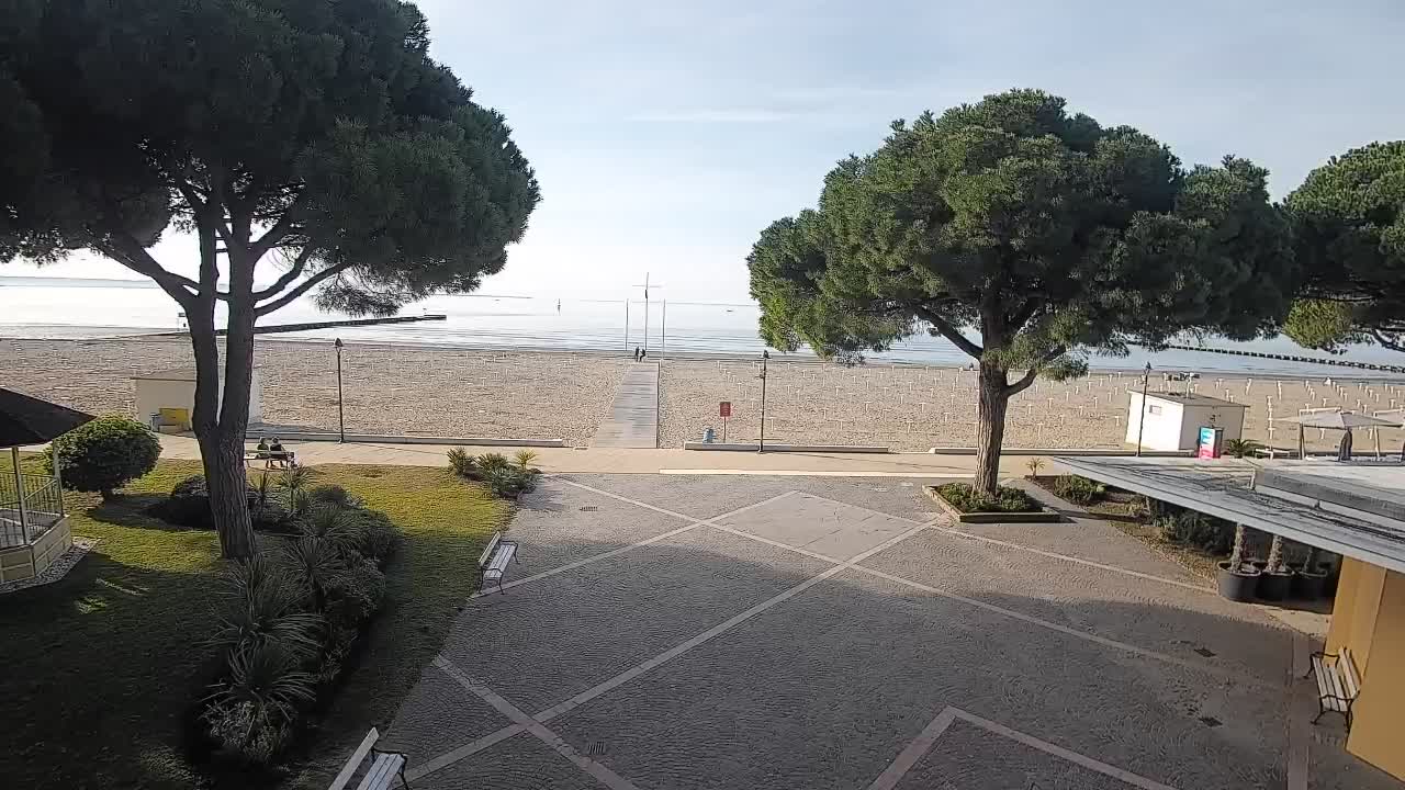 Spletna kamera Gradež (Grado) – Vhod na plažo