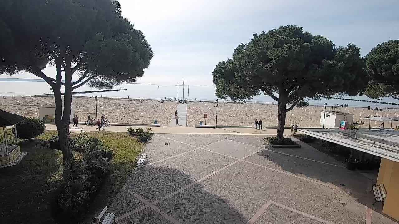 Webcam Grado – Entrée de la plage (Lido di Grado)