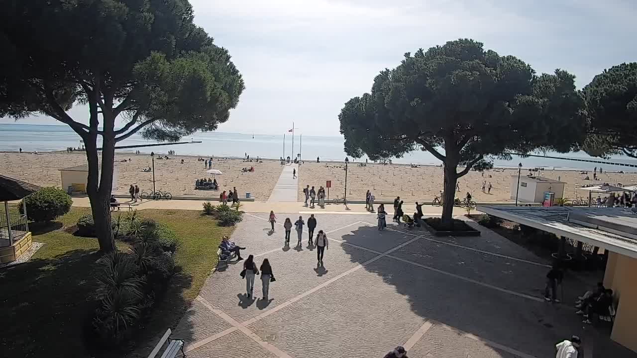 Webcam Grado – Entrée de la plage (Lido di Grado)
