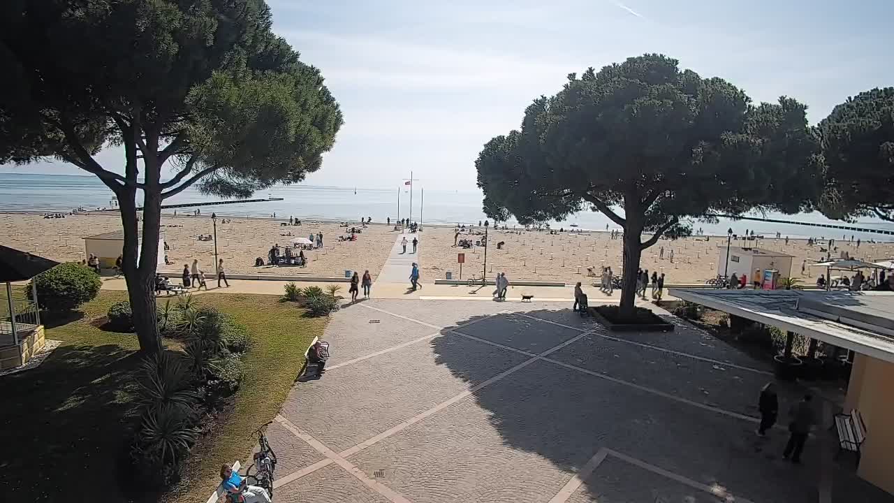 Web kamera Grado – Ulaz na plažu (Lido di Grado)