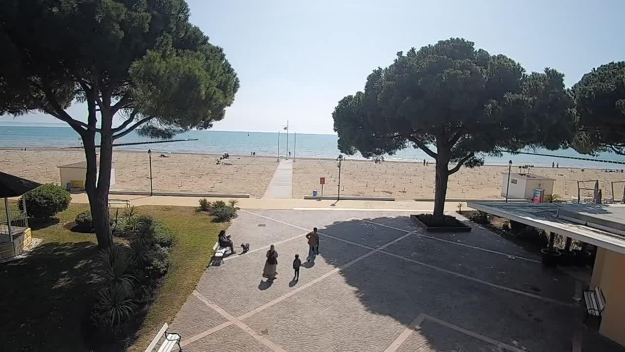 Webcam Grado – Entrée de la plage (Lido di Grado)