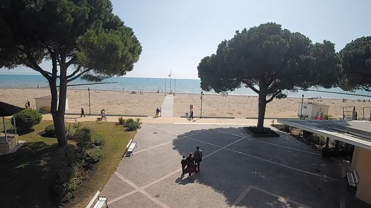 Grado Webcam – Strandzugang am Lido di Grado