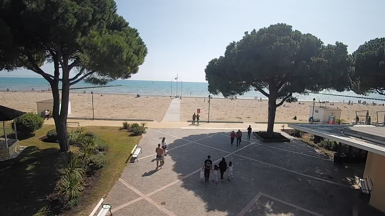 Grado Webcam – Strandzugang am Lido di Grado