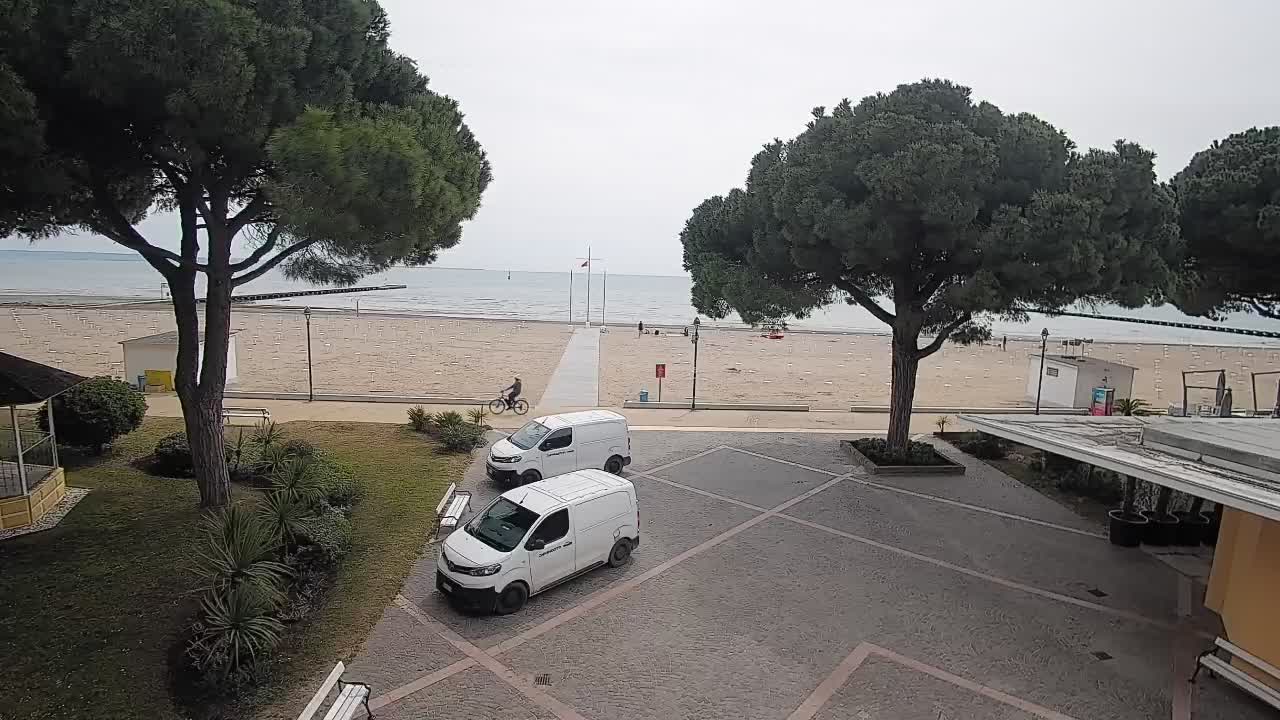 Grado Strand Eingang | Live-Ansicht der Küste