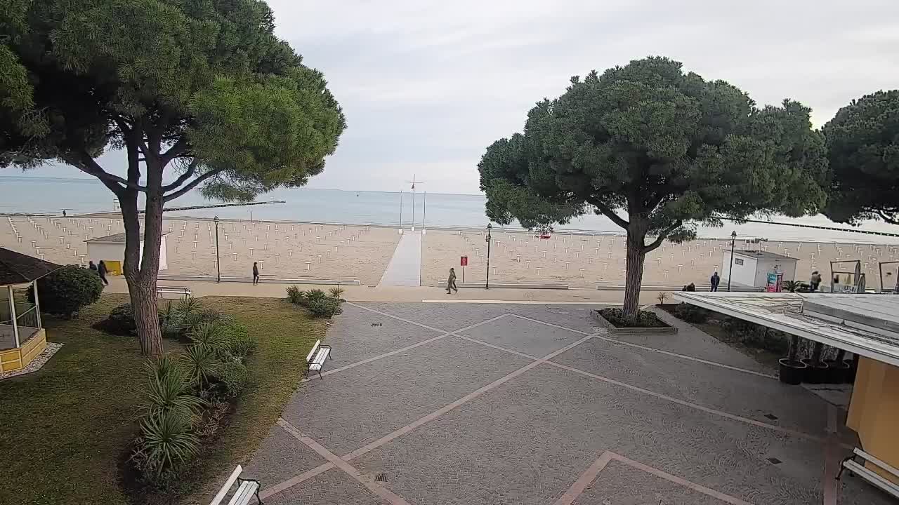 Gradež Vhod na Plažo: Pogled v Živo na Obalo