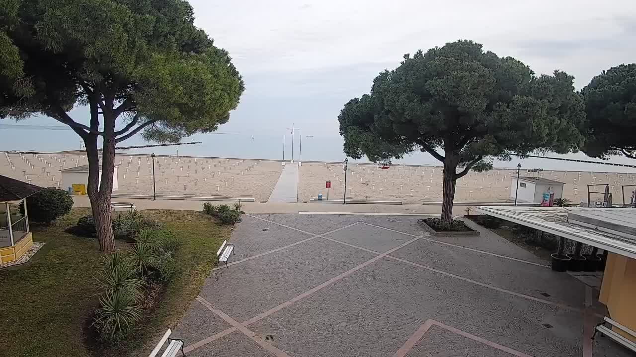Grado Strand Eingang | Live-Ansicht der Küste