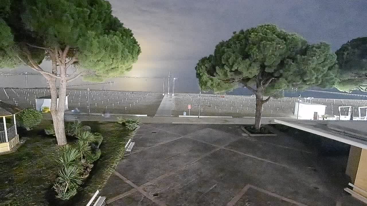 Entrée Plage Grado | Vue en Direct sur le Littoral