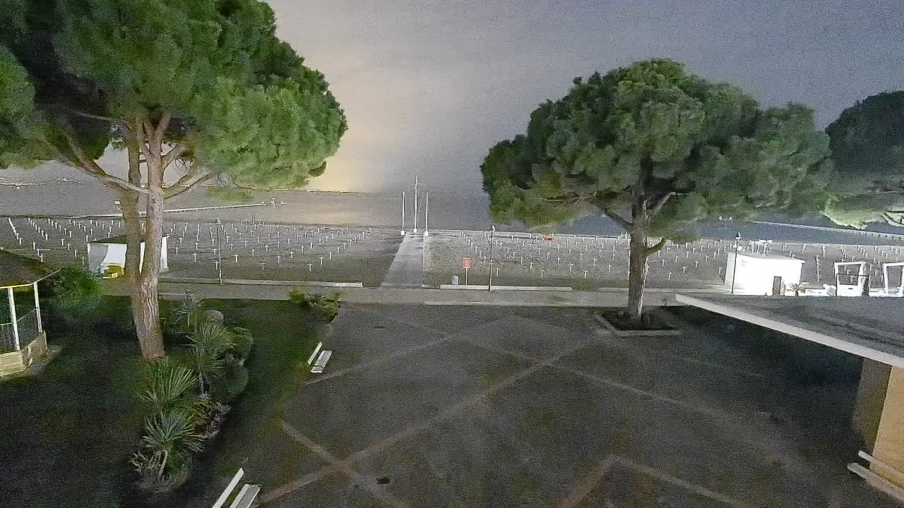 Grado Strand Eingang | Live-Ansicht der Küste