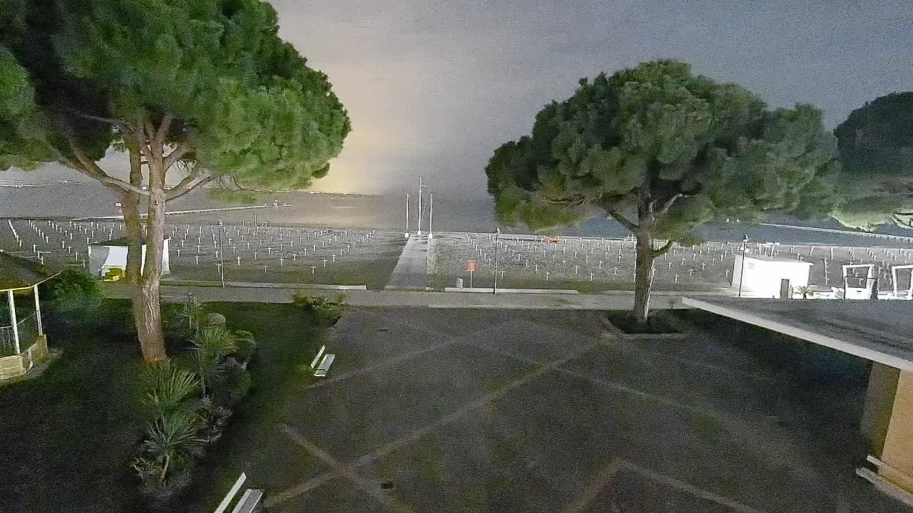 Entrée Plage Grado | Vue en Direct sur le Littoral