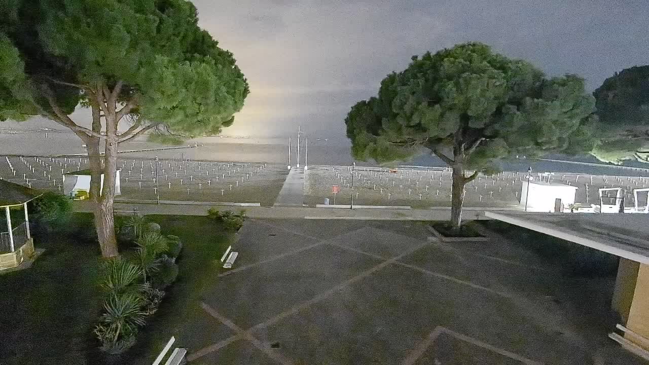 Grado Strand Eingang | Live-Ansicht der Küste