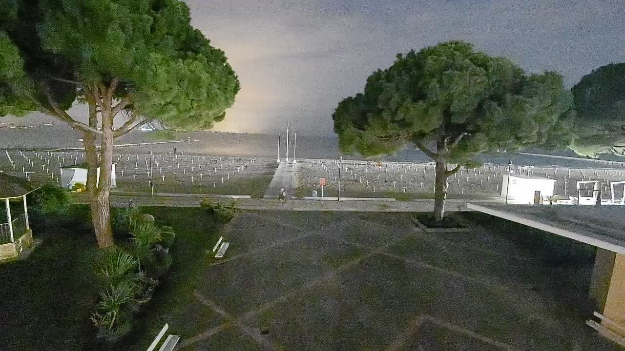 Entrée Plage Grado | Vue en Direct sur le Littoral