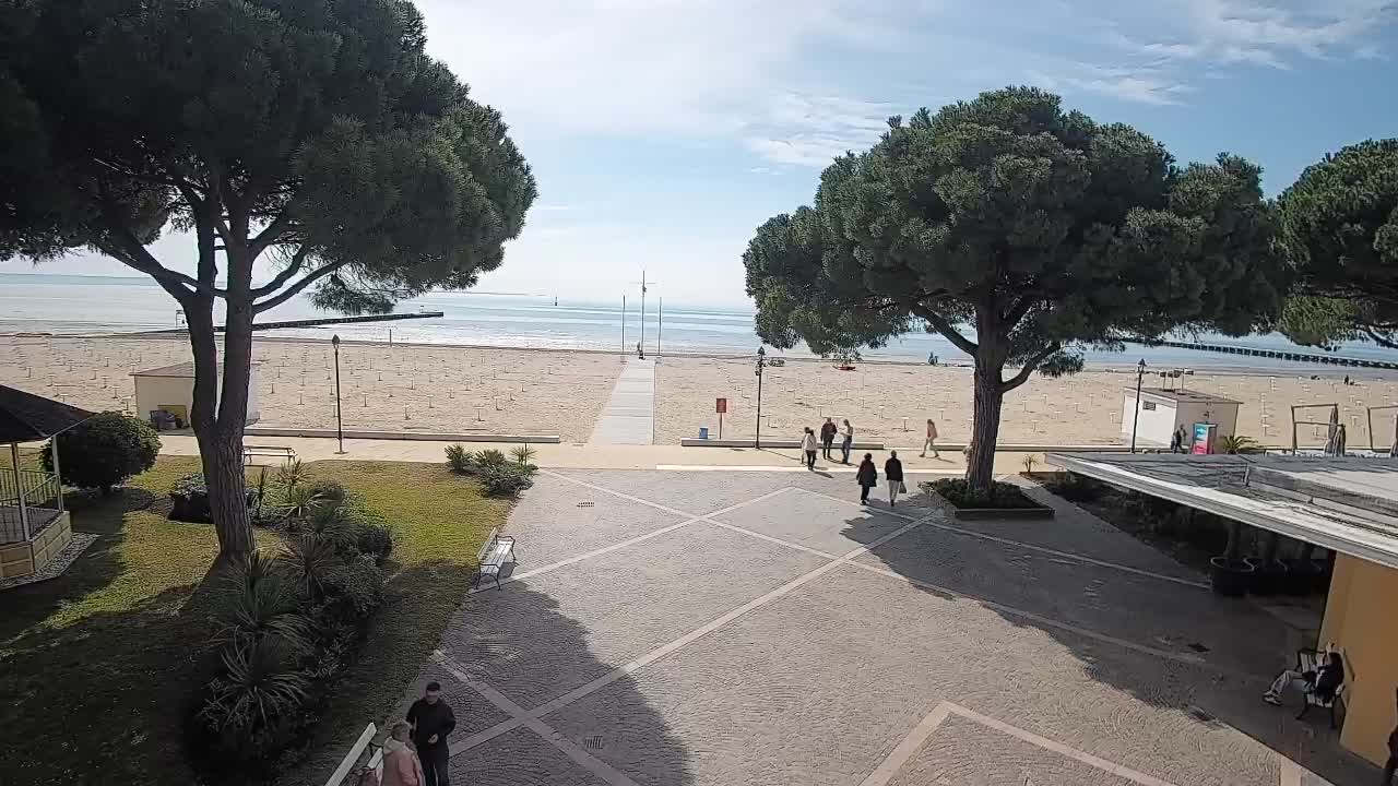 Gradež Vhod na Plažo: Pogled v Živo na Obalo