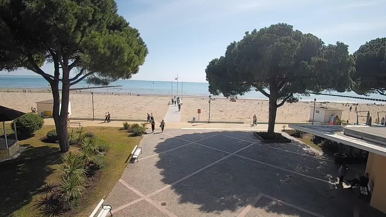 Gradež Vhod na Plažo: Pogled v Živo na Obalo