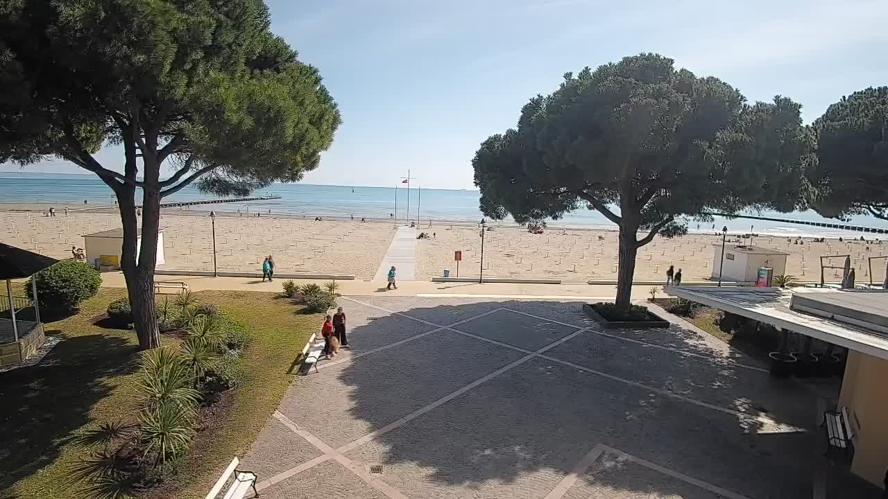 Webcam de Grado – Entrada de la playa (Lido di Grado)