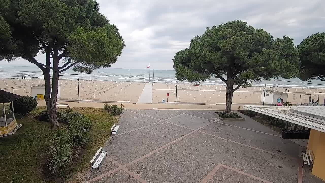 Webcam de Grado – Entrada de la playa (Lido di Grado)