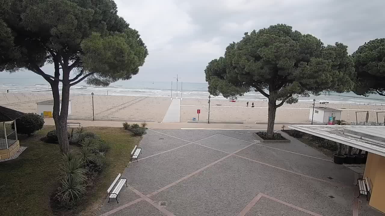 Webcam de Grado – Entrada de la playa (Lido di Grado)