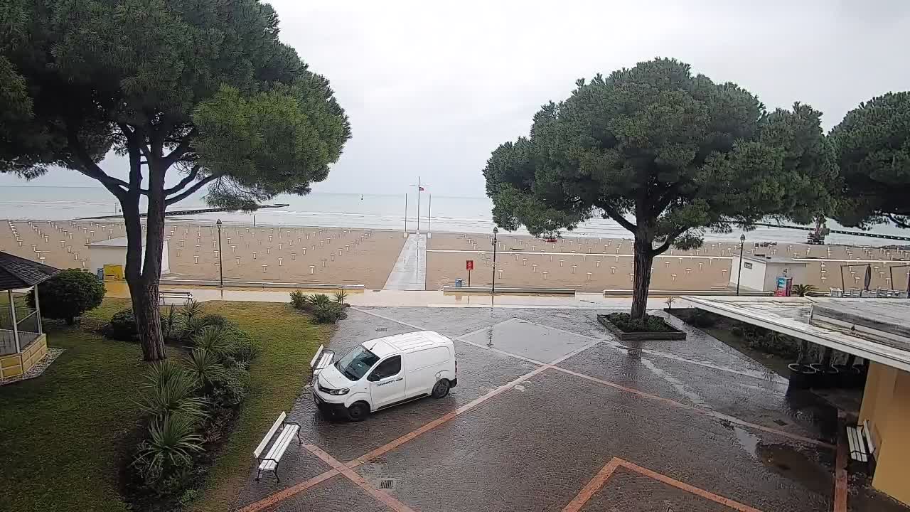 Webcam de Grado – Entrada de la playa (Lido di Grado)