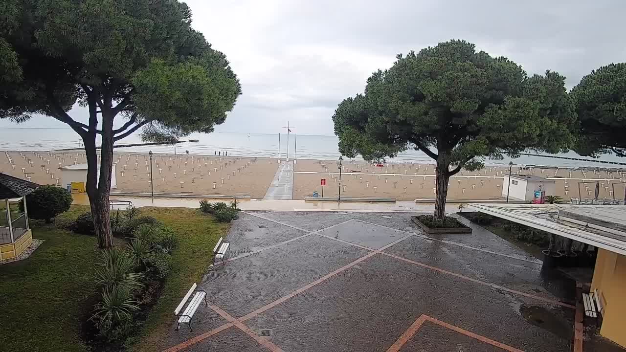 Webcam de Grado – Entrada de la playa (Lido di Grado)