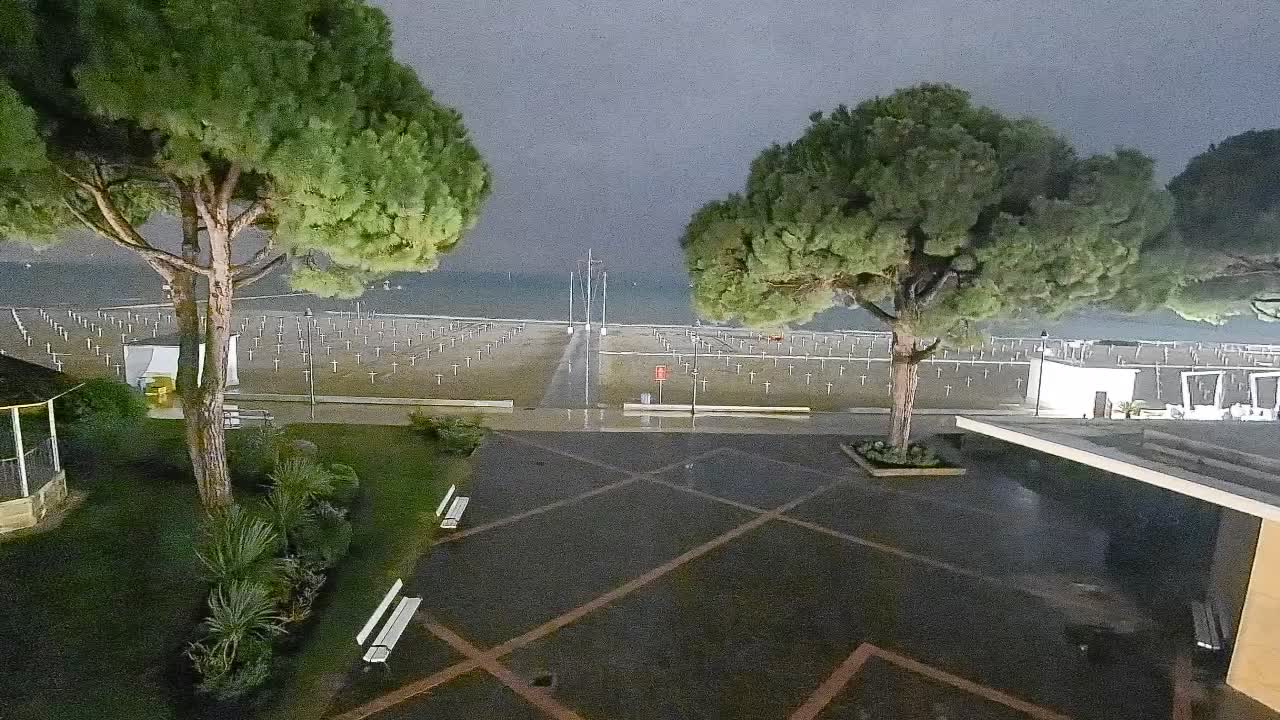 Webcam de Grado – Entrada de la playa (Lido di Grado)