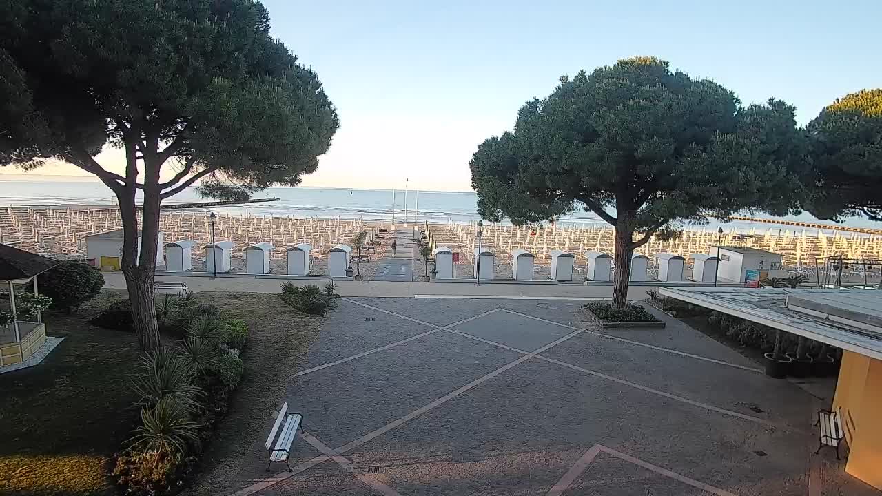 Spletna kamera Gradež (Grado) – Vhod na plažo