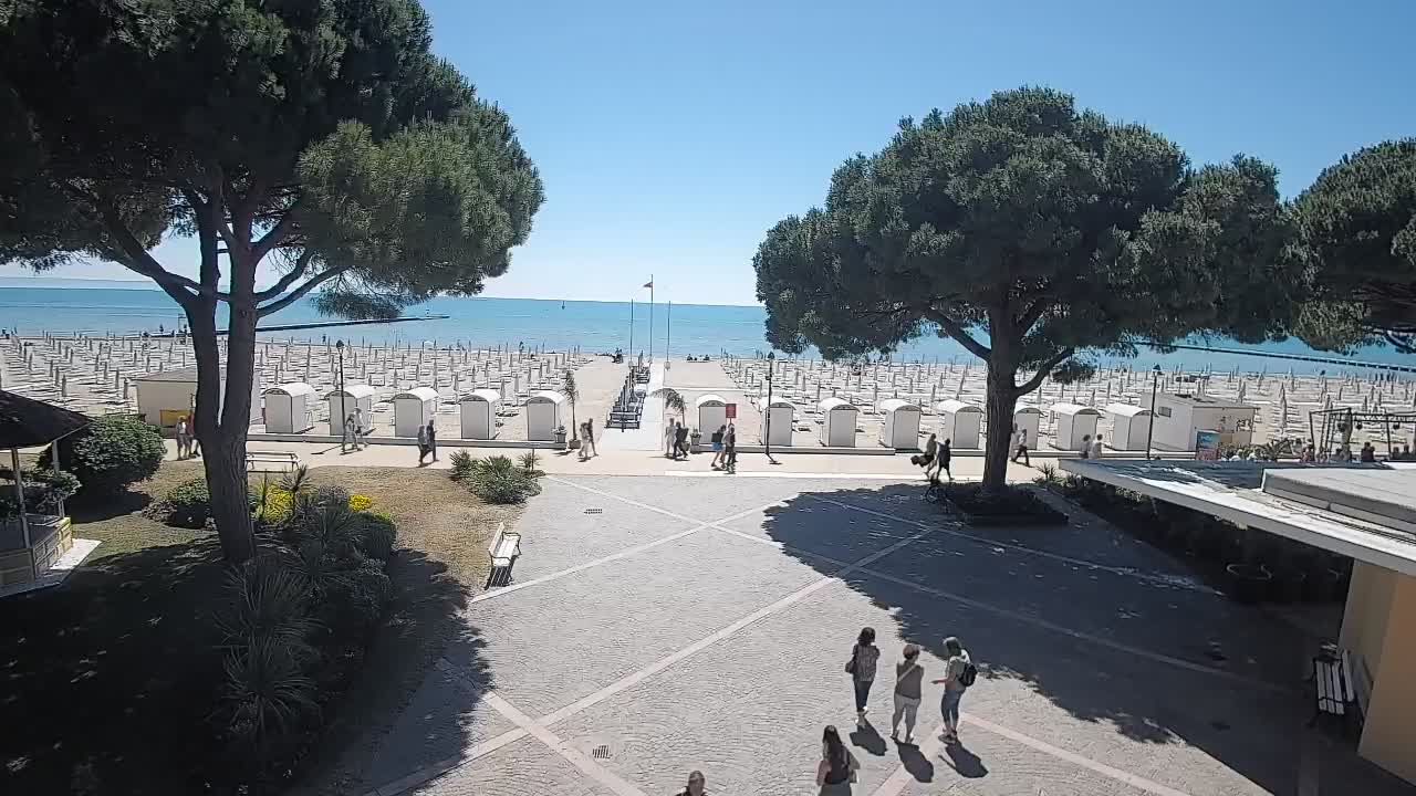 Grado Webcam – Strandzugang am Lido di Grado