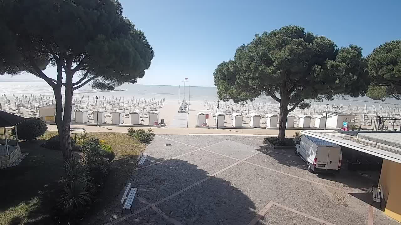 Spletna kamera Gradež (Grado) – Vhod na plažo