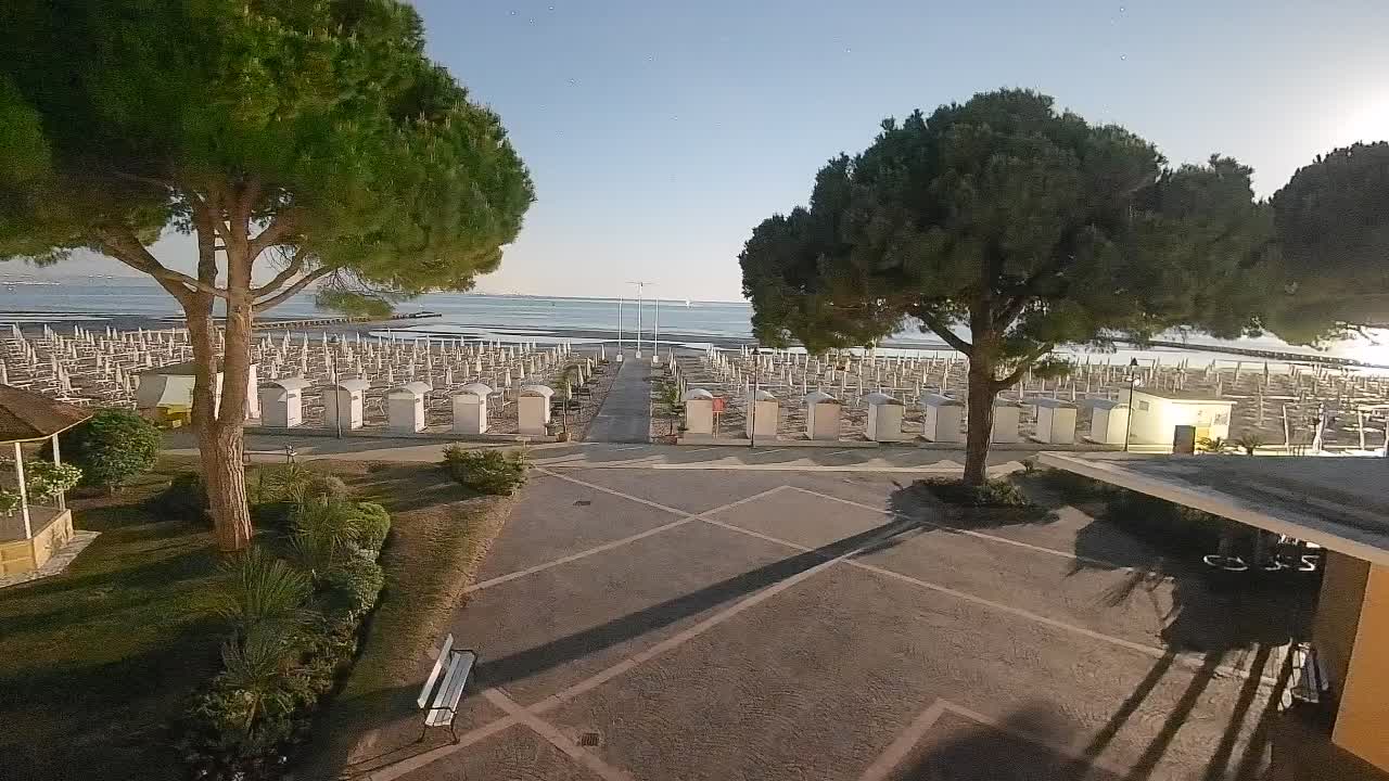 Web kamera Grado – Ulaz na plažu (Lido di Grado)