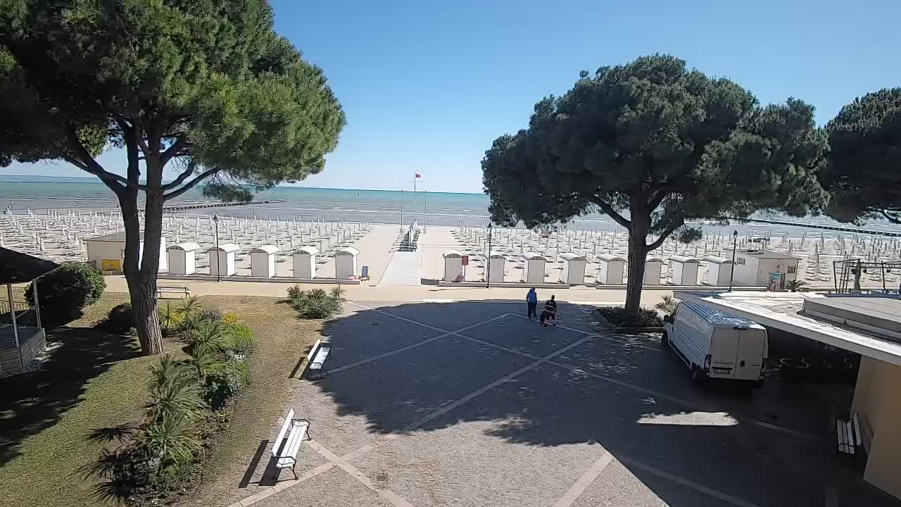 Webcam Grado – Entrée de la plage (Lido di Grado)