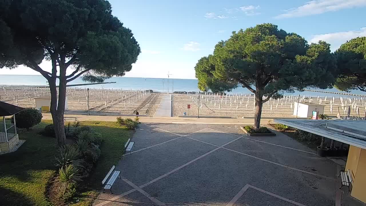 Spletna kamera Gradež (Grado) – Vhod na plažo