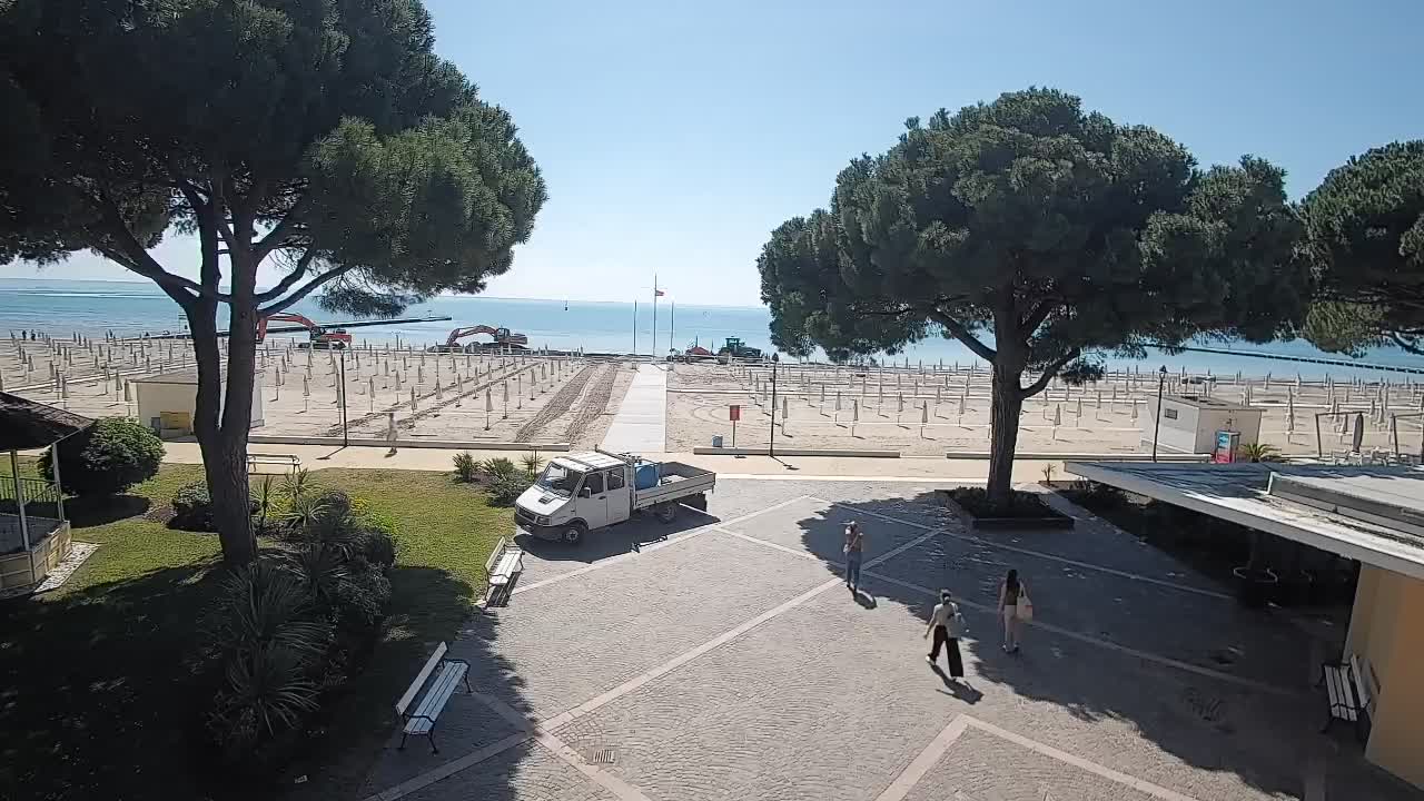 Webcam Grado – Entrée de la plage (Lido di Grado)