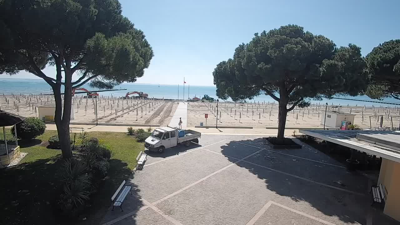Web kamera Grado – Ulaz na plažu (Lido di Grado)