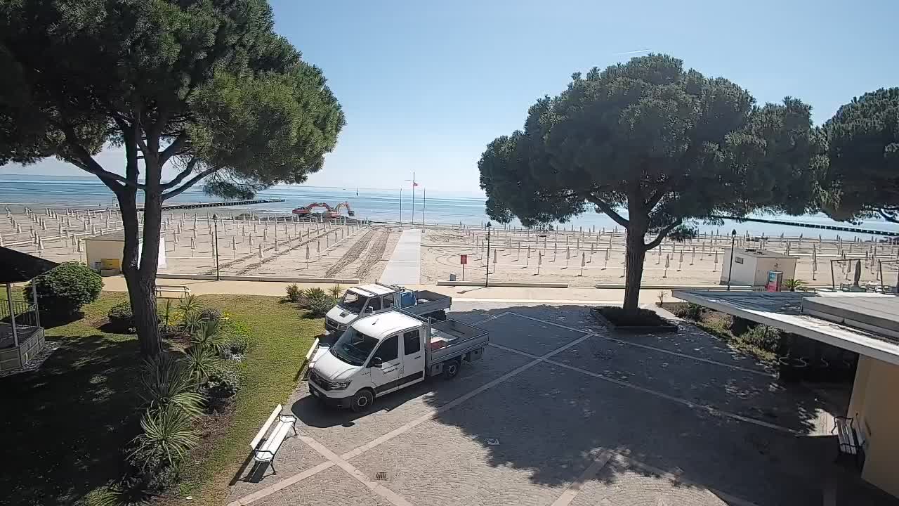 Grado Webcam – Strandzugang am Lido di Grado