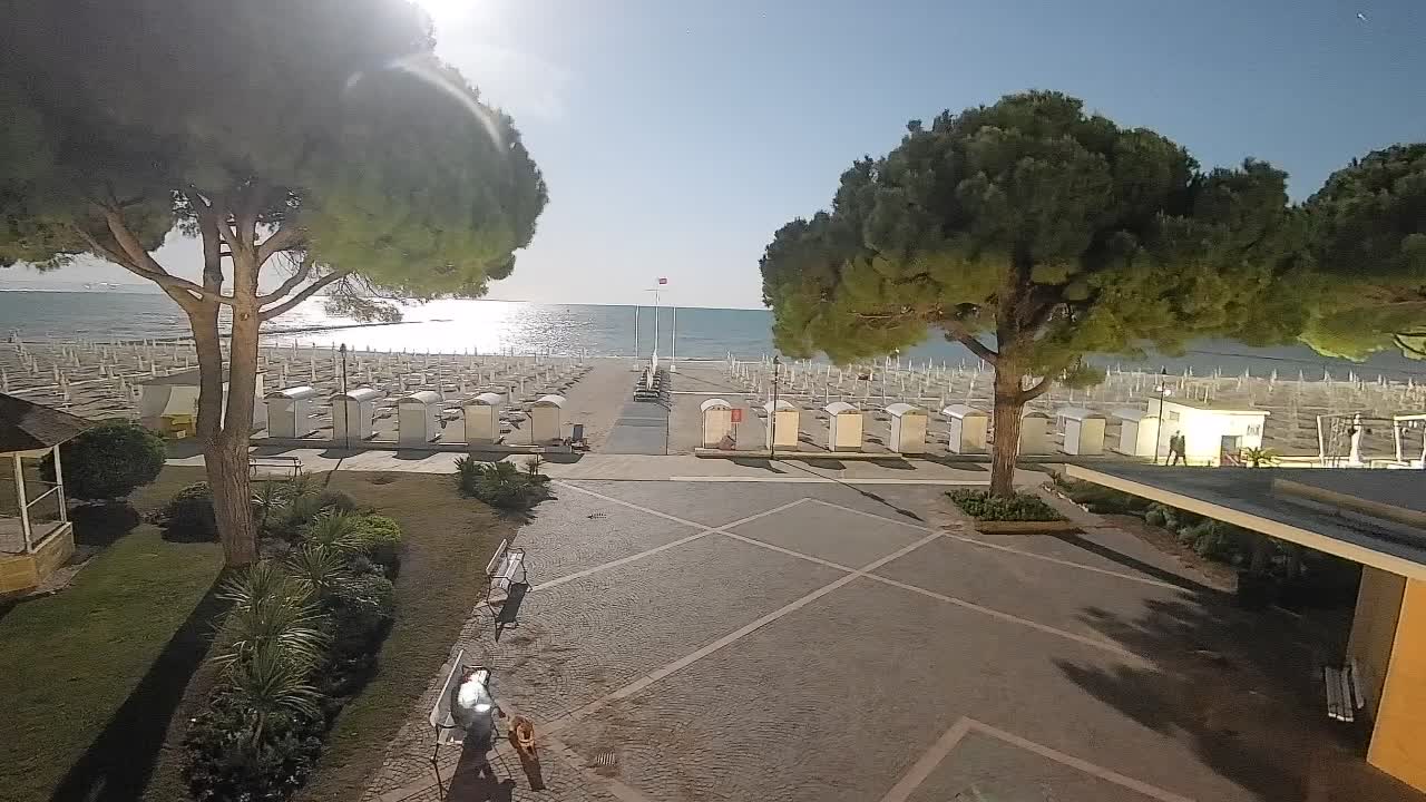 Web kamera Grado – Ulaz na plažu (Lido di Grado)