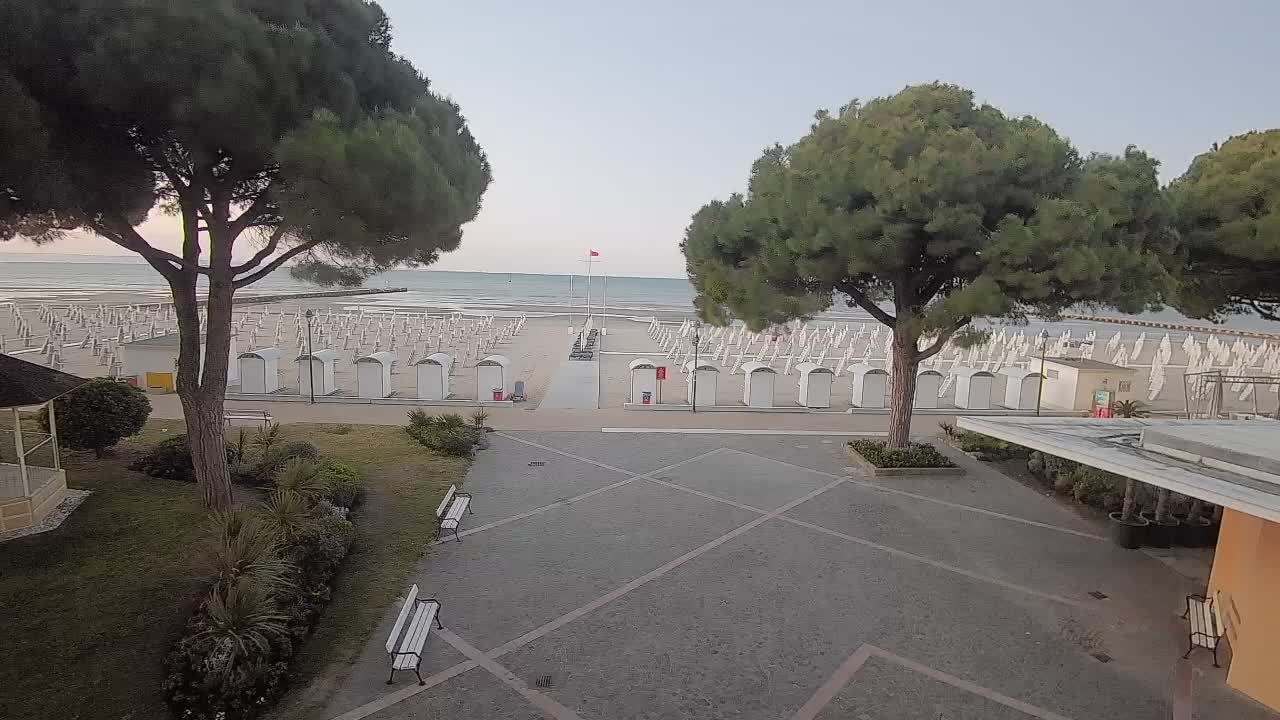 Webcam de Grado – Entrada de la playa (Lido di Grado)
