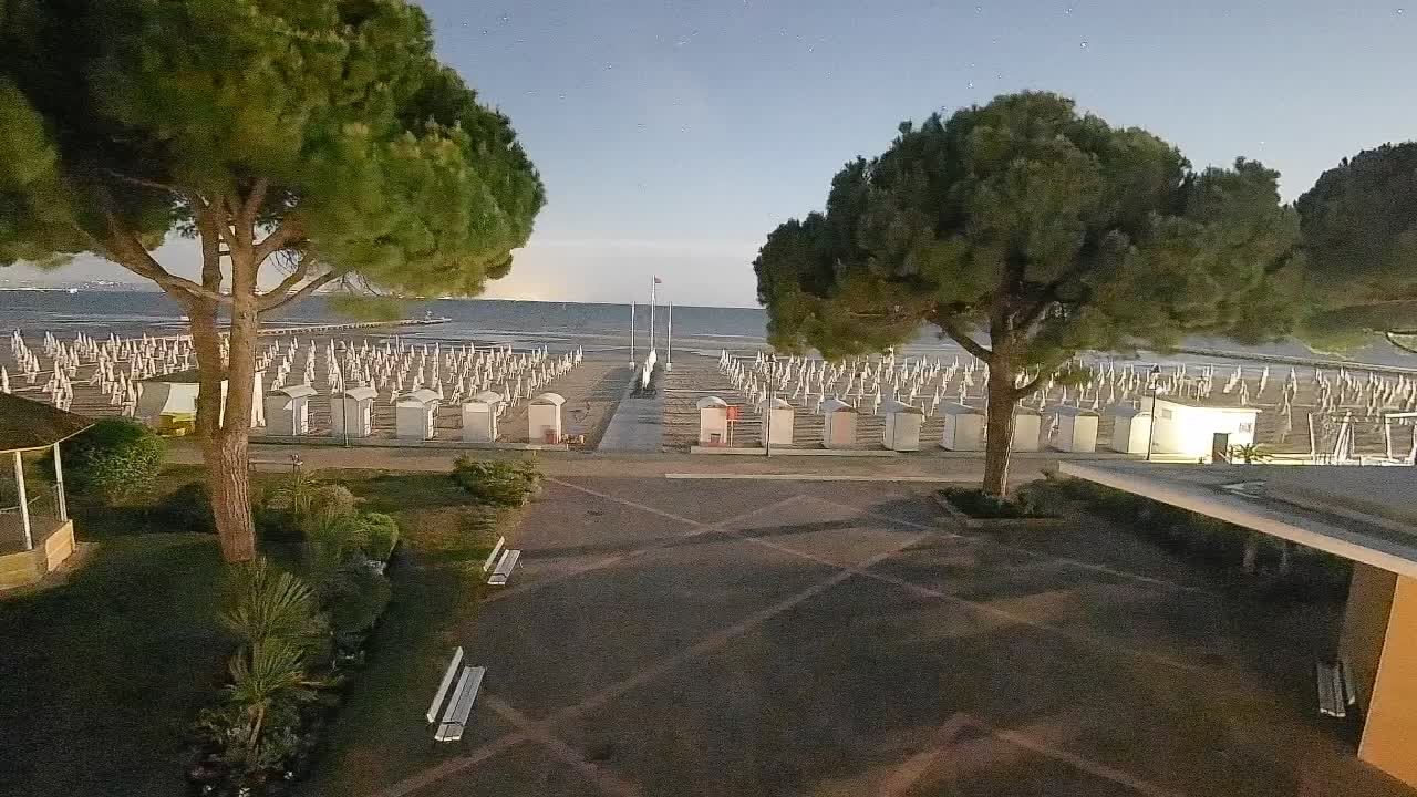 Spletna kamera Gradež (Grado) – Vhod na plažo