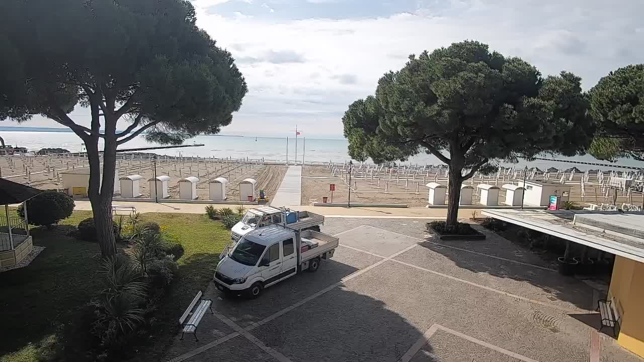 Web kamera Grado – Ulaz na plažu (Lido di Grado)