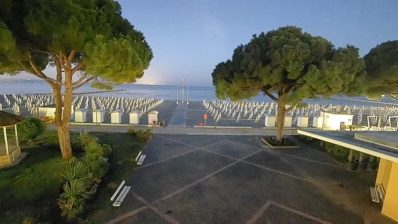 Webcam de Grado – Entrada de la playa (Lido di Grado)