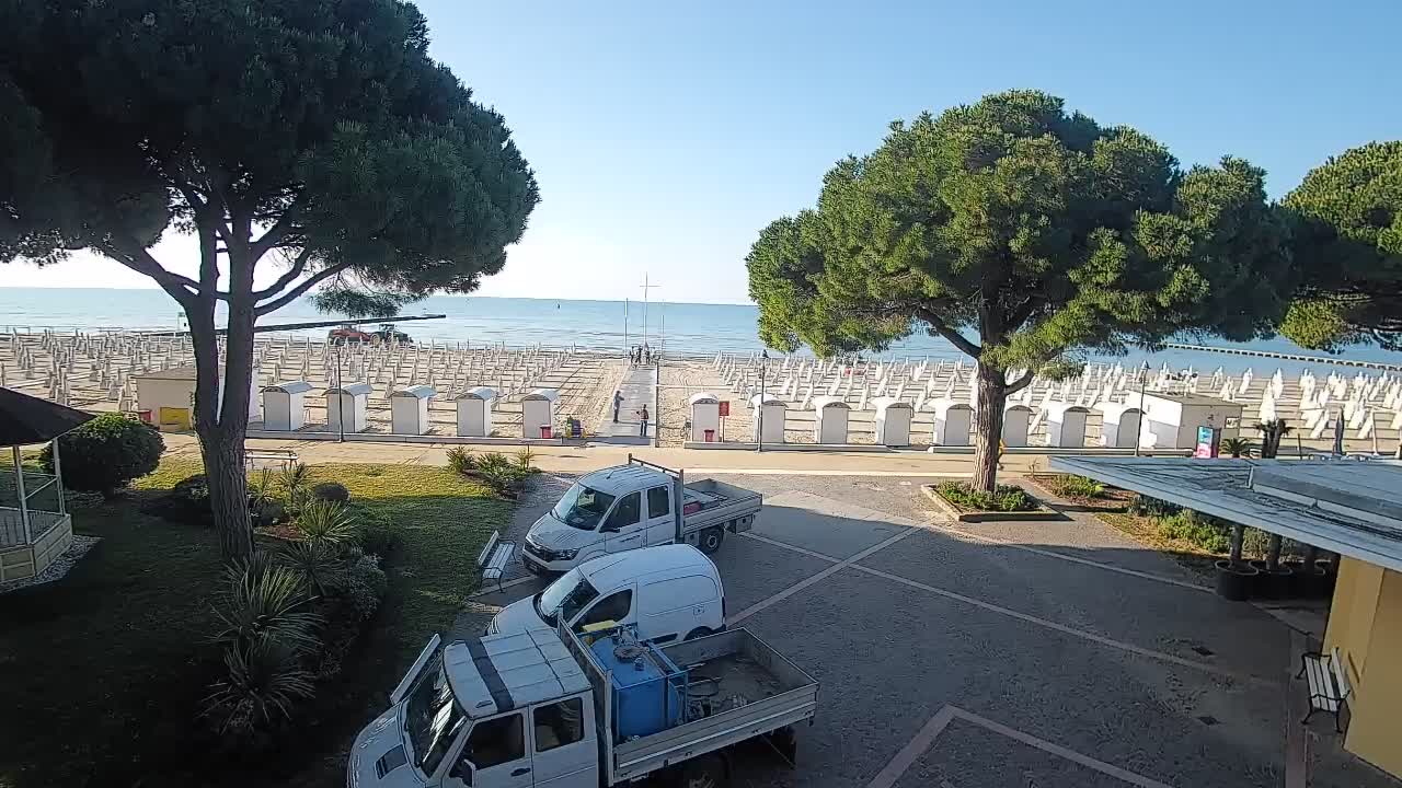 Web kamera Grado – Ulaz na plažu (Lido di Grado)