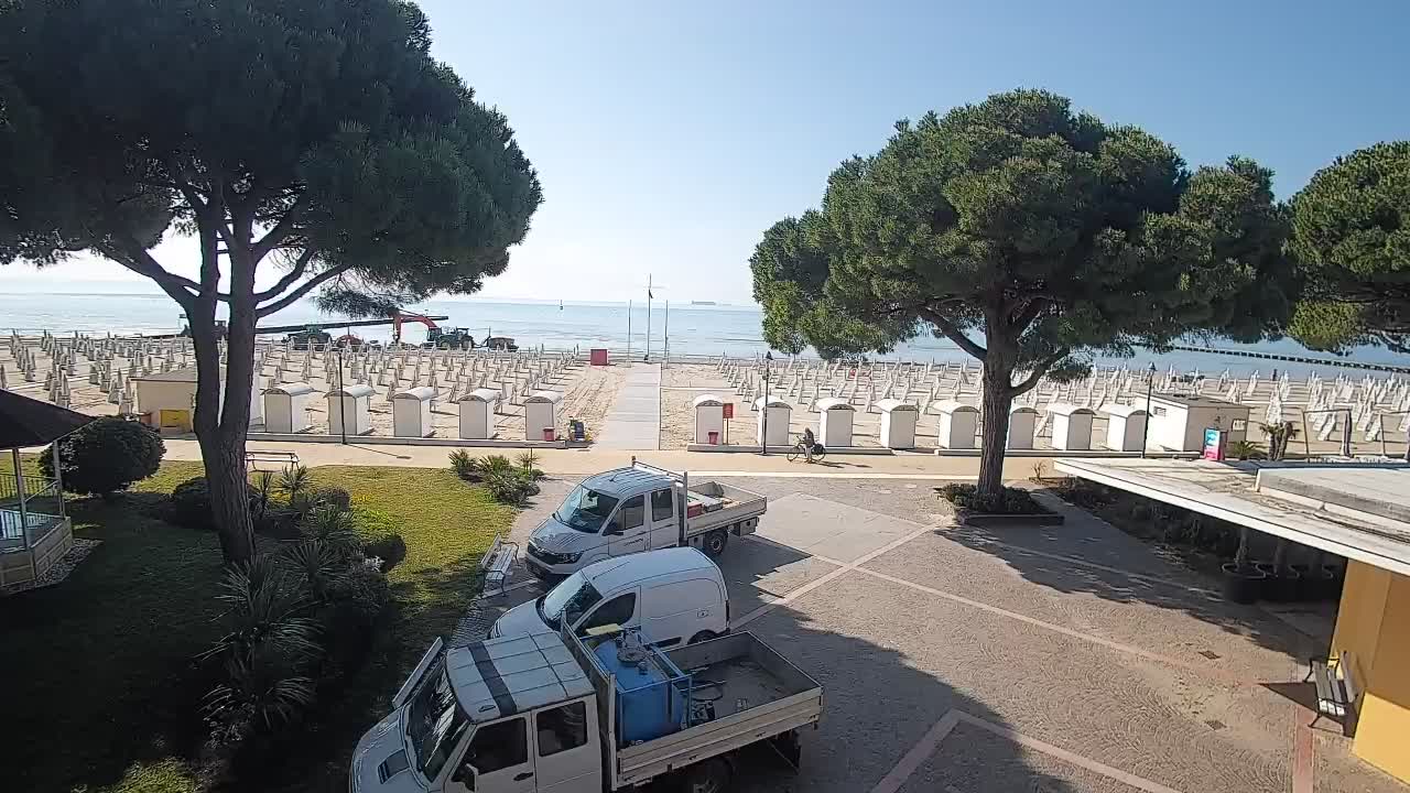Web kamera Grado – Ulaz na plažu (Lido di Grado)