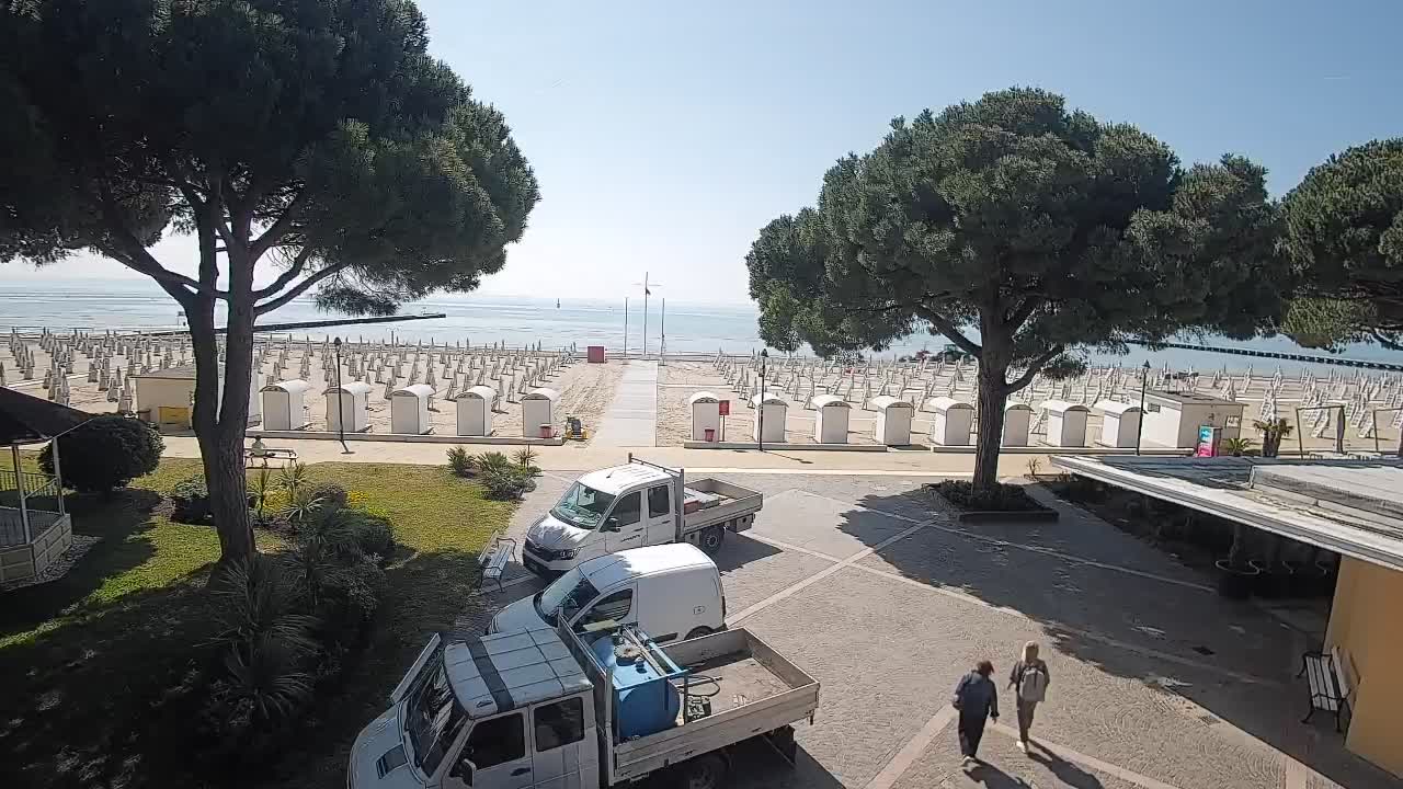 Webcam de Grado – Entrada de la playa (Lido di Grado)