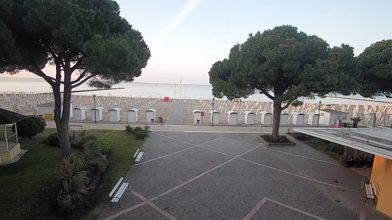 Webcam Grado – Entrée de la plage (Lido di Grado)