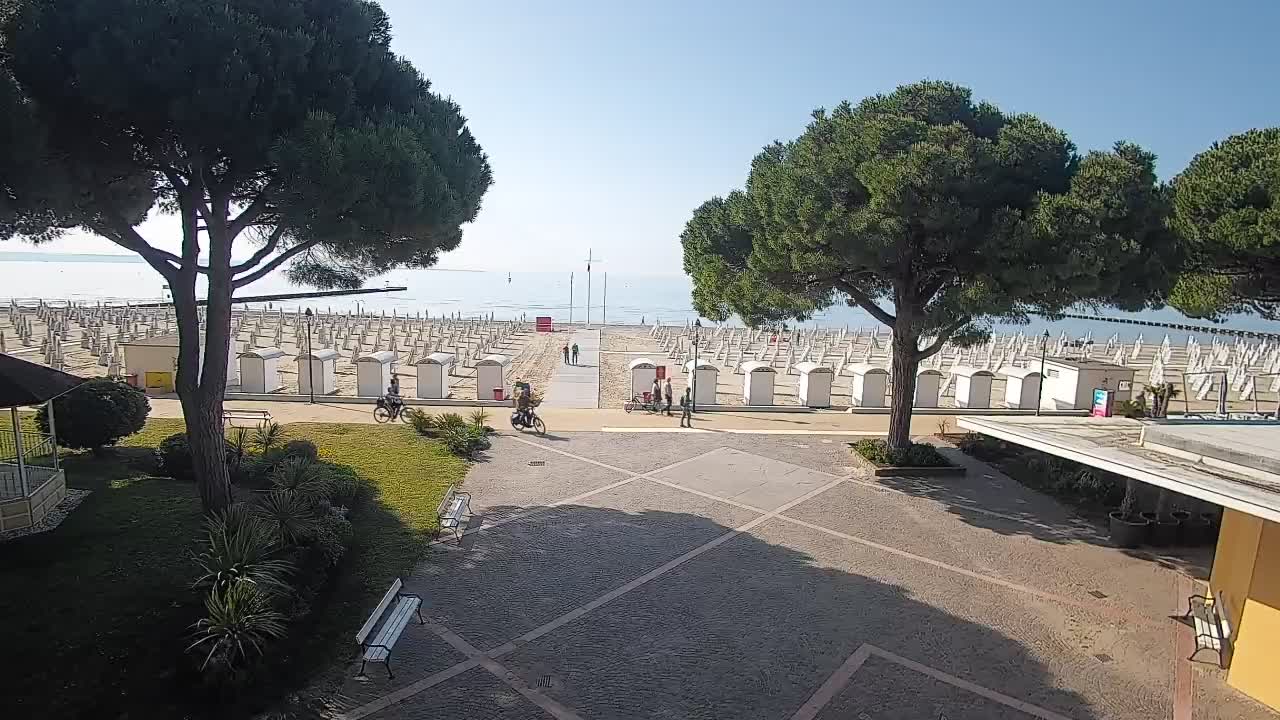 Webcam de Grado – Entrada de la playa (Lido di Grado)