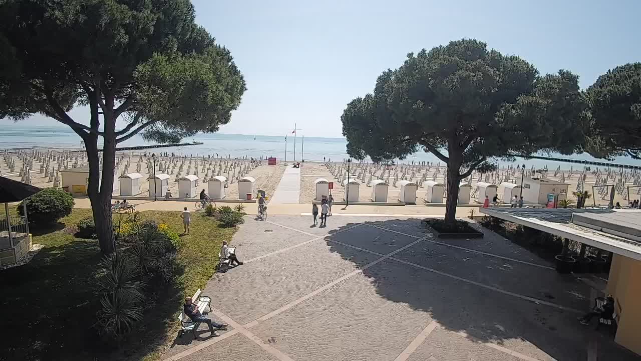 Webcam de Grado – Entrada de la playa (Lido di Grado)