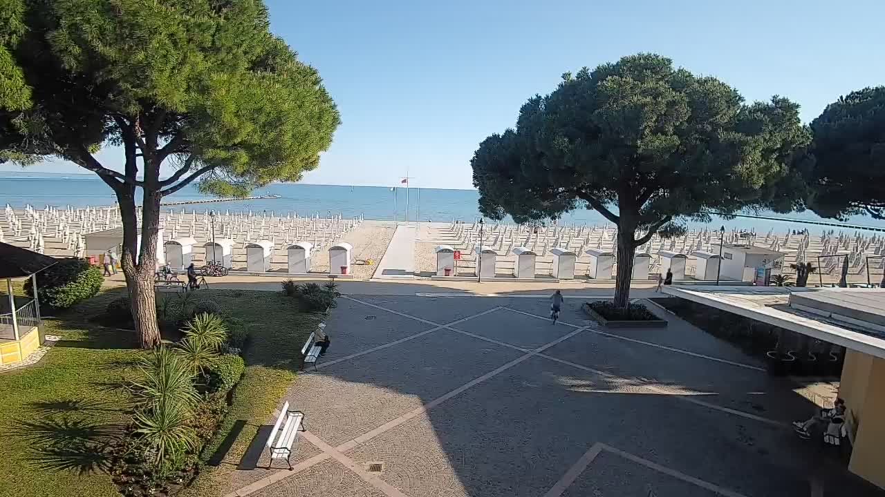 Webcam de Grado – Entrada de la playa (Lido di Grado)