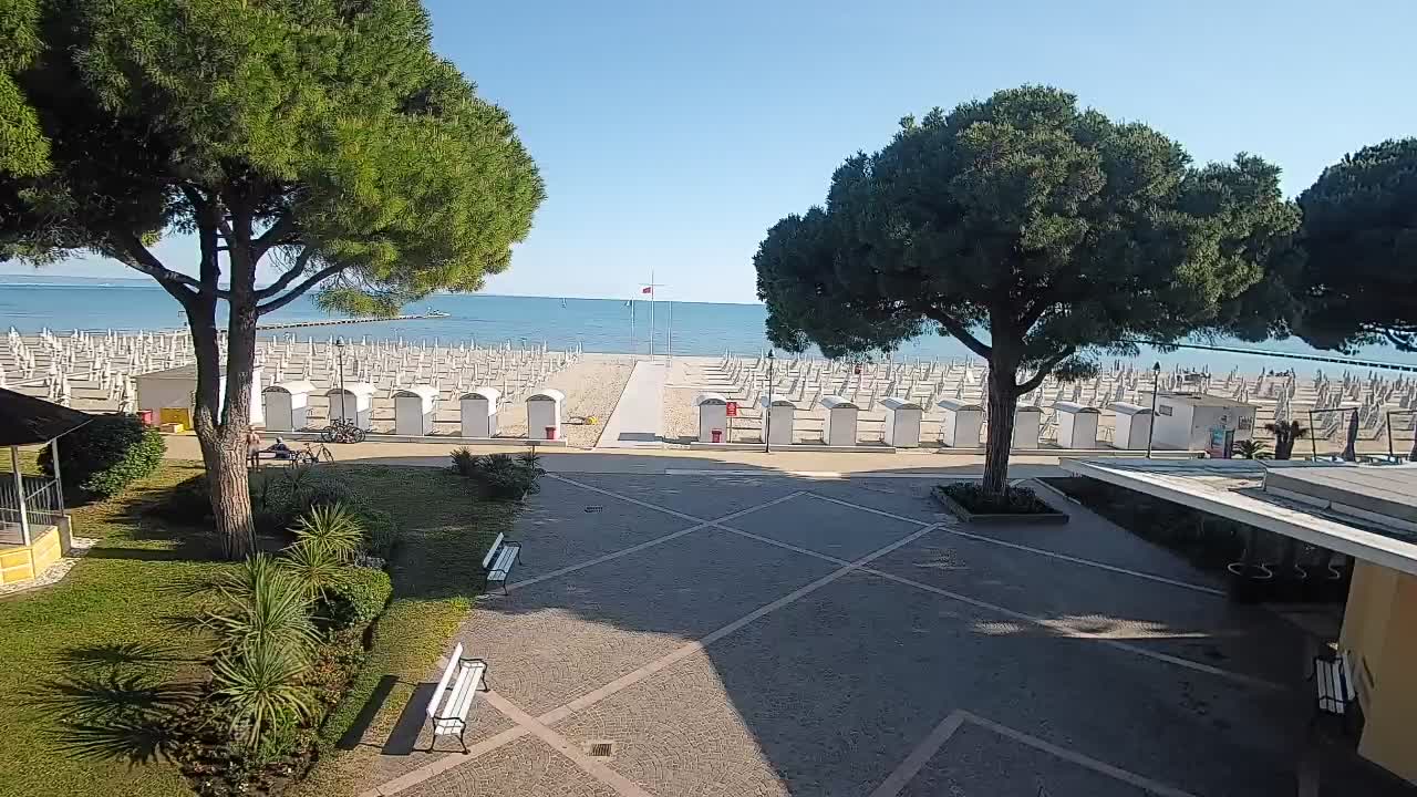 Webcam Grado – Entrée de la plage (Lido di Grado)
