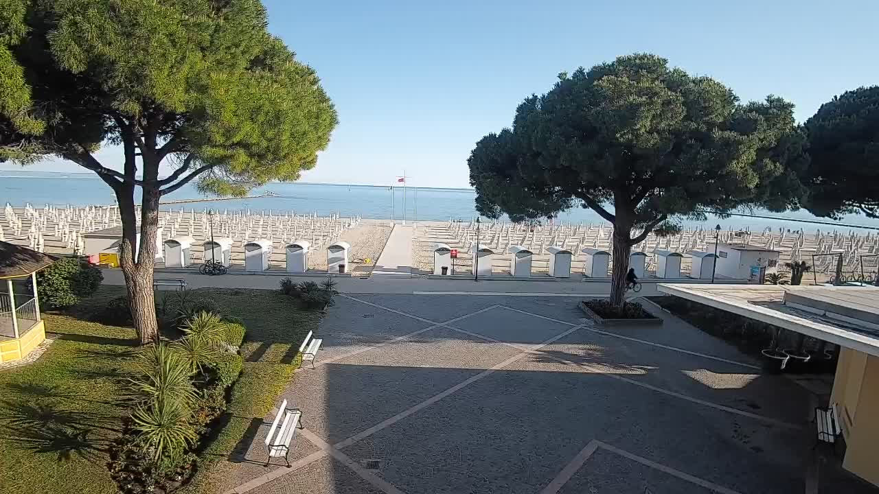 Webcam Grado – Entrée de la plage (Lido di Grado)