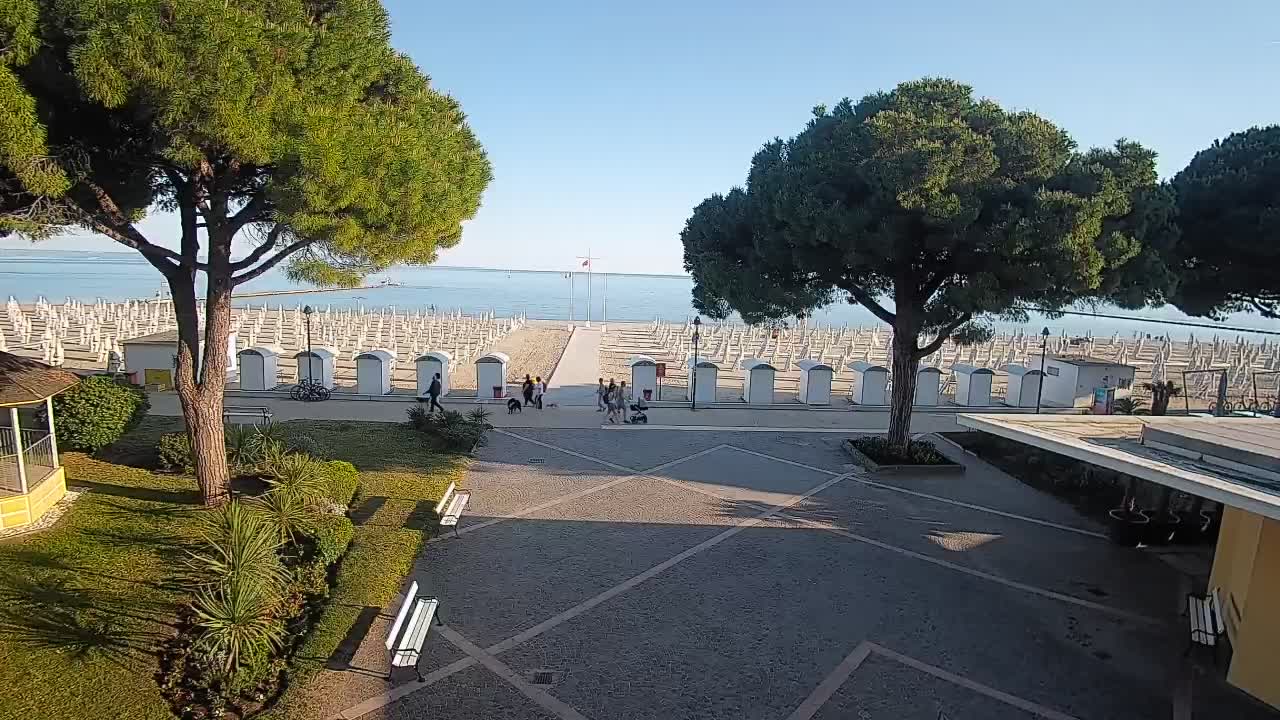 Grado Webcam – Strandzugang am Lido di Grado