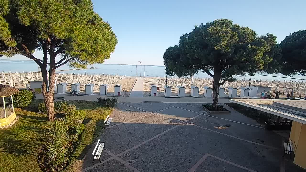 Web kamera Grado – Ulaz na plažu (Lido di Grado)